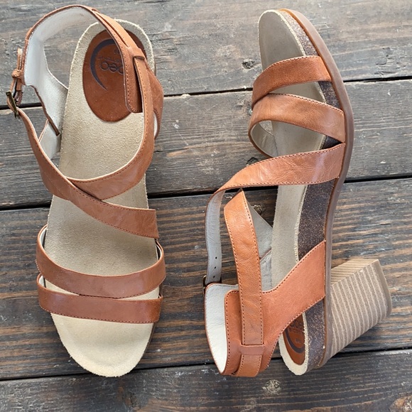 ABEO B.I.O.System Biana Block Heel Sandals in Neutral 10N - Picture 3 of 11